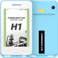 智能定位工牌，CONQUEST征服H1北斗人员定位工卡。